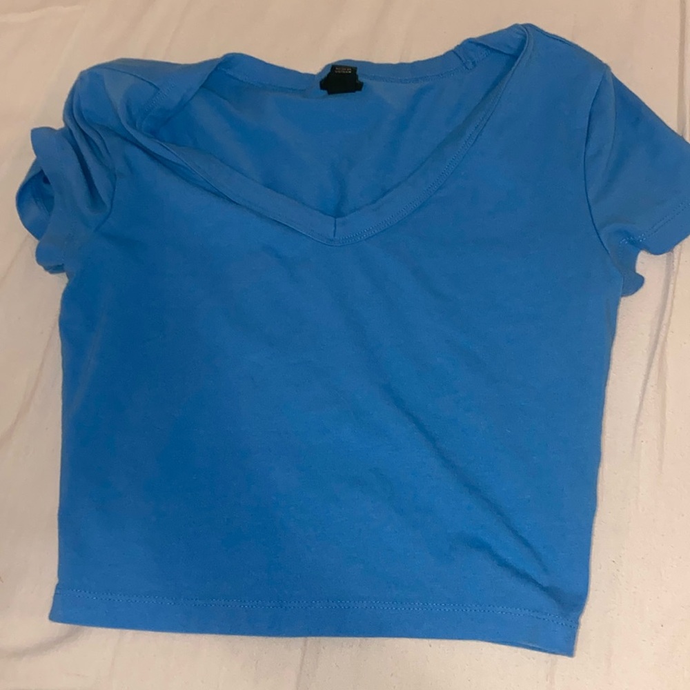 Blue Baby Tee